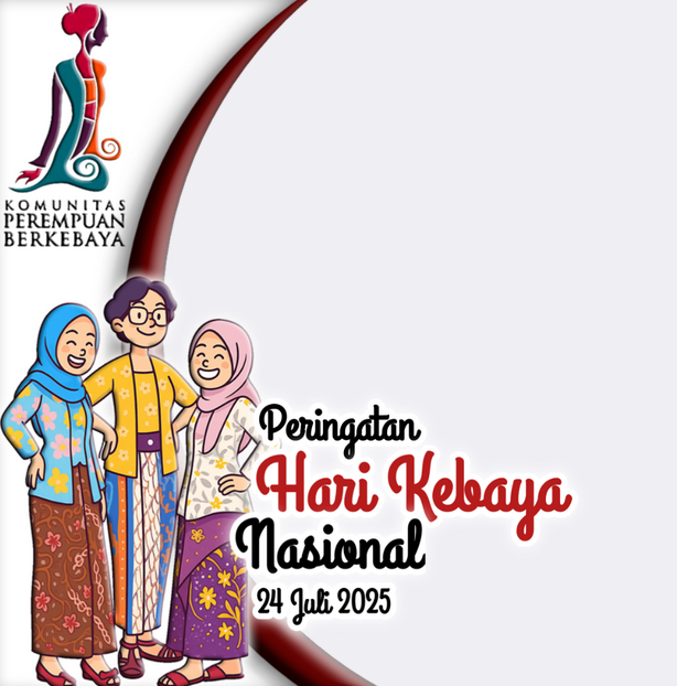 twibbon Hari Kebaya Nasional 2025