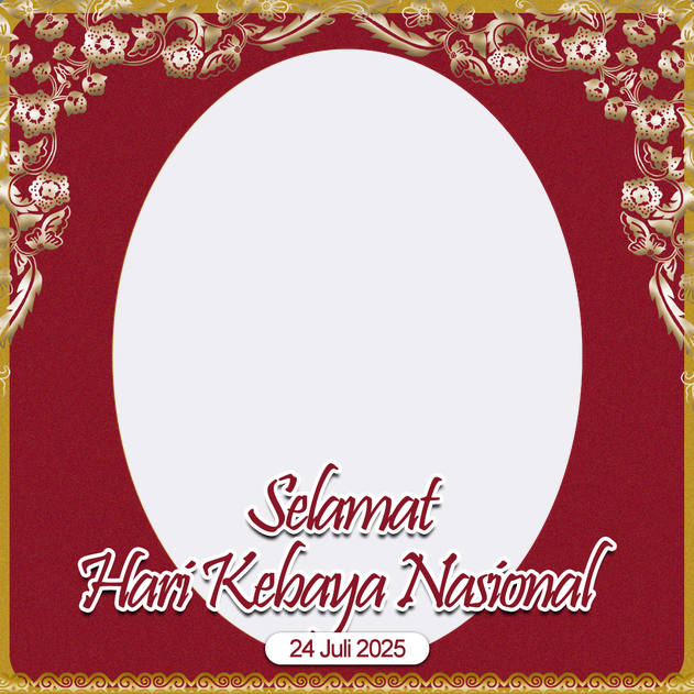 twibbon Hari Kebaya Nasional 2025