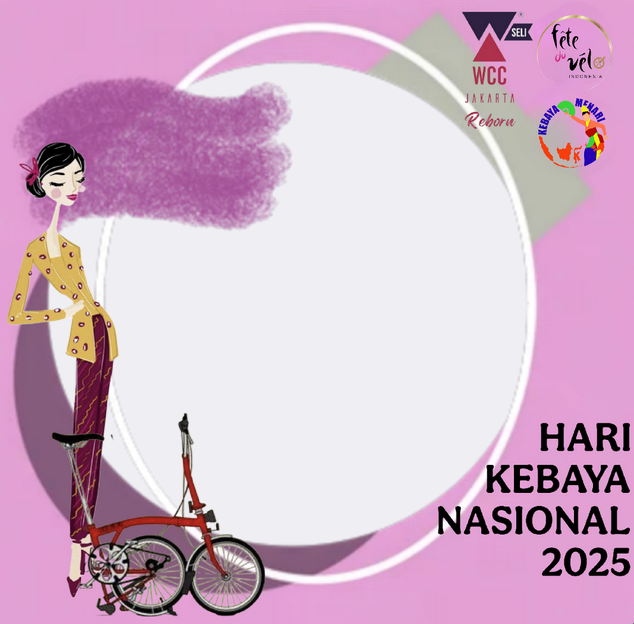 twibbon Hari Kebaya Nasional 2025 Gratis
