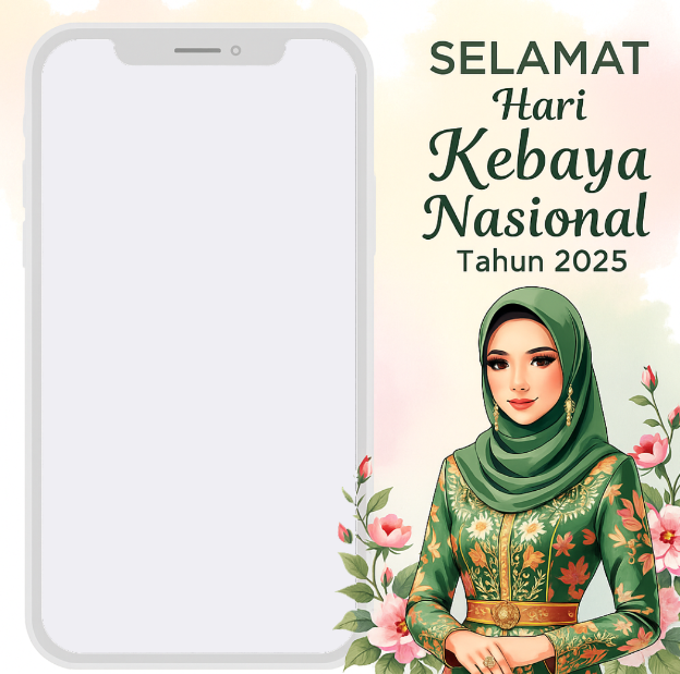twibbon Hari Kebaya Nasional 2025 Gratis