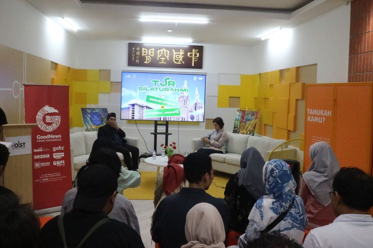 Tur Silaturahmi GNFI di Gereja Katedral Jakarta dan Masjid Istiqlal, pada Sabtu (2/8/2025).