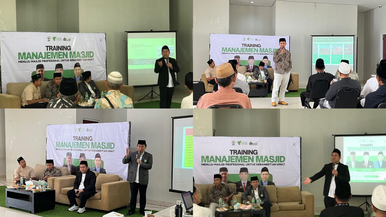 Transformasi masjid menuju pusat peradaban yang modern dan professional. Dokumentasi Pribadi