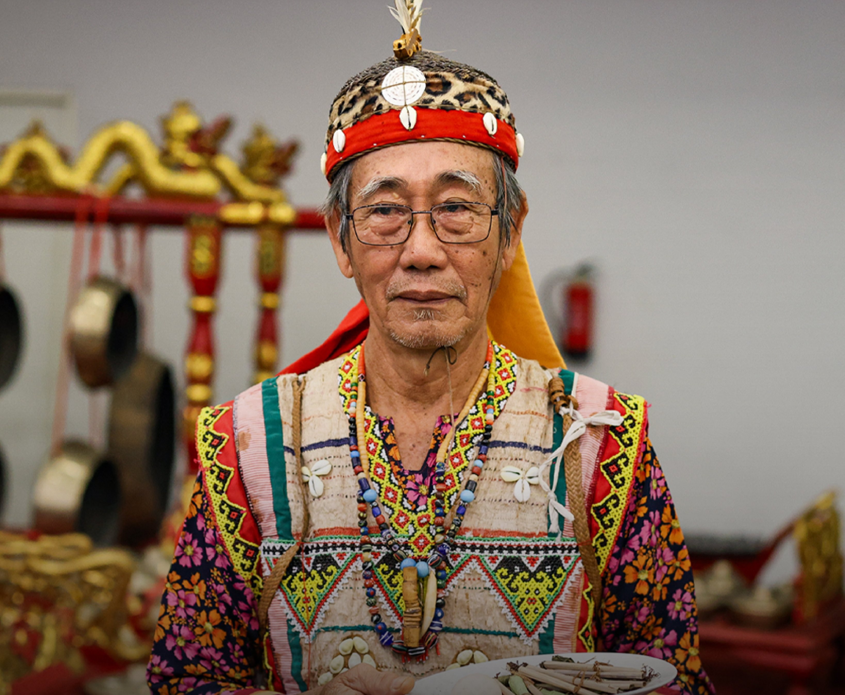 Frans Jiu Luay, maestro tari Hudoq
