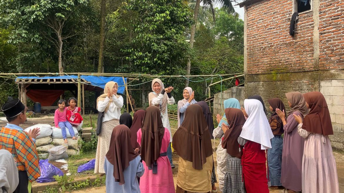 Praktik PHBS setelah menanam