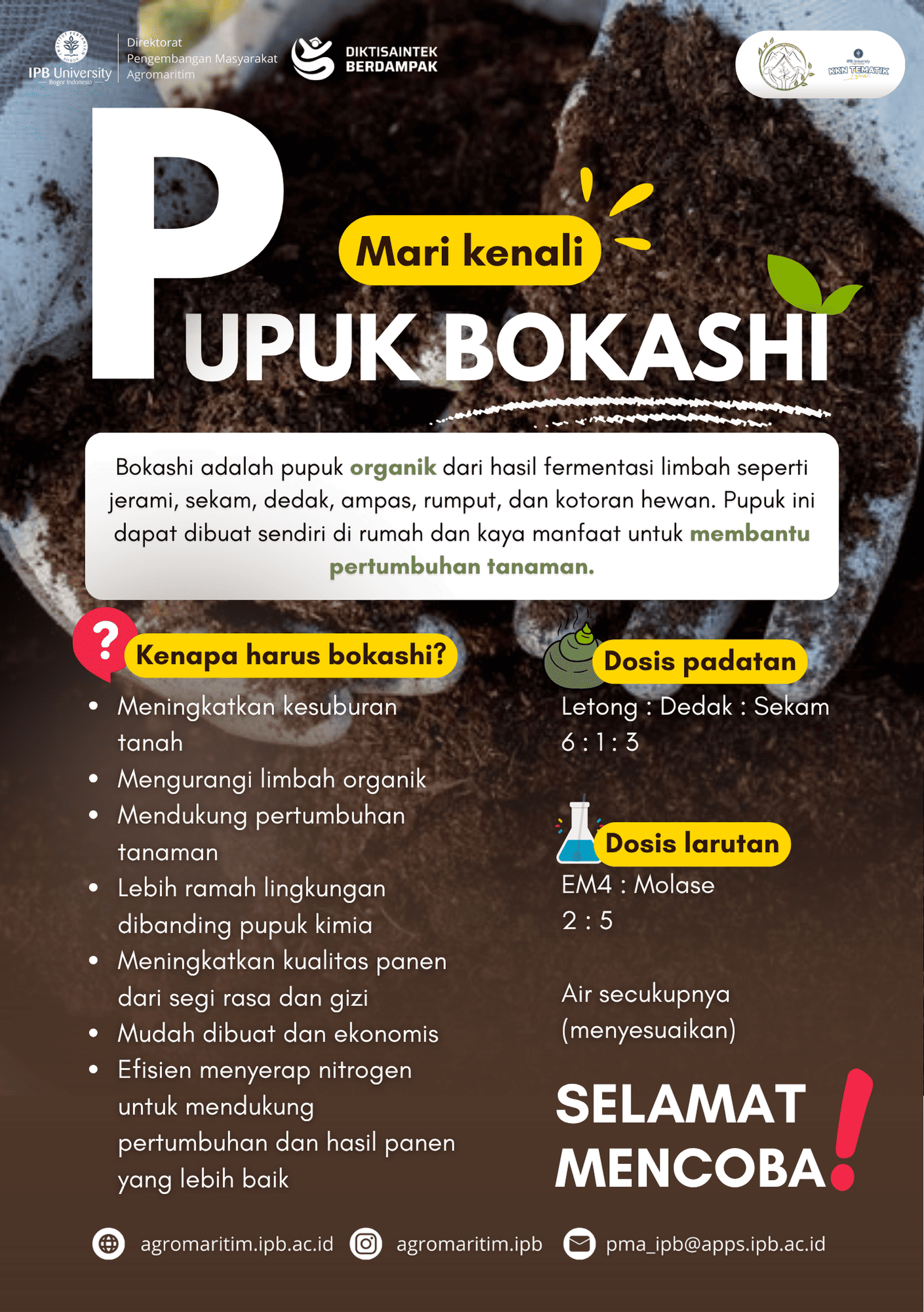 Manfaat Pupuk Bokashi