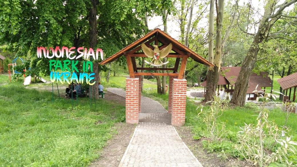 Indonesian Garden di Kyiv, Ukraina