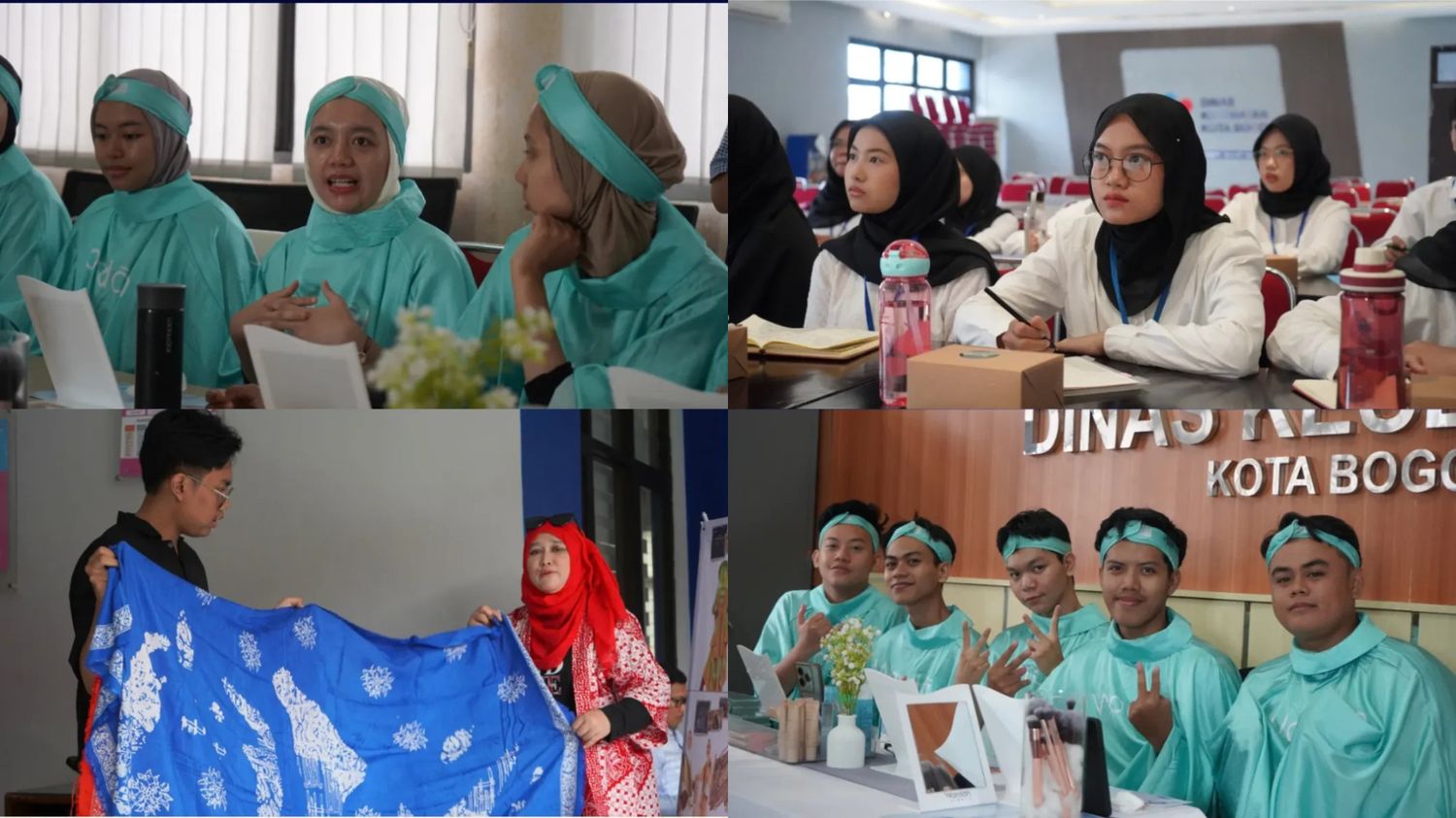 Tiga hari karantina ditambah dengan beauty class jadi bekal tambahan untuk tampil peraya diri. Foto: Duta Sehat Muda Bogor