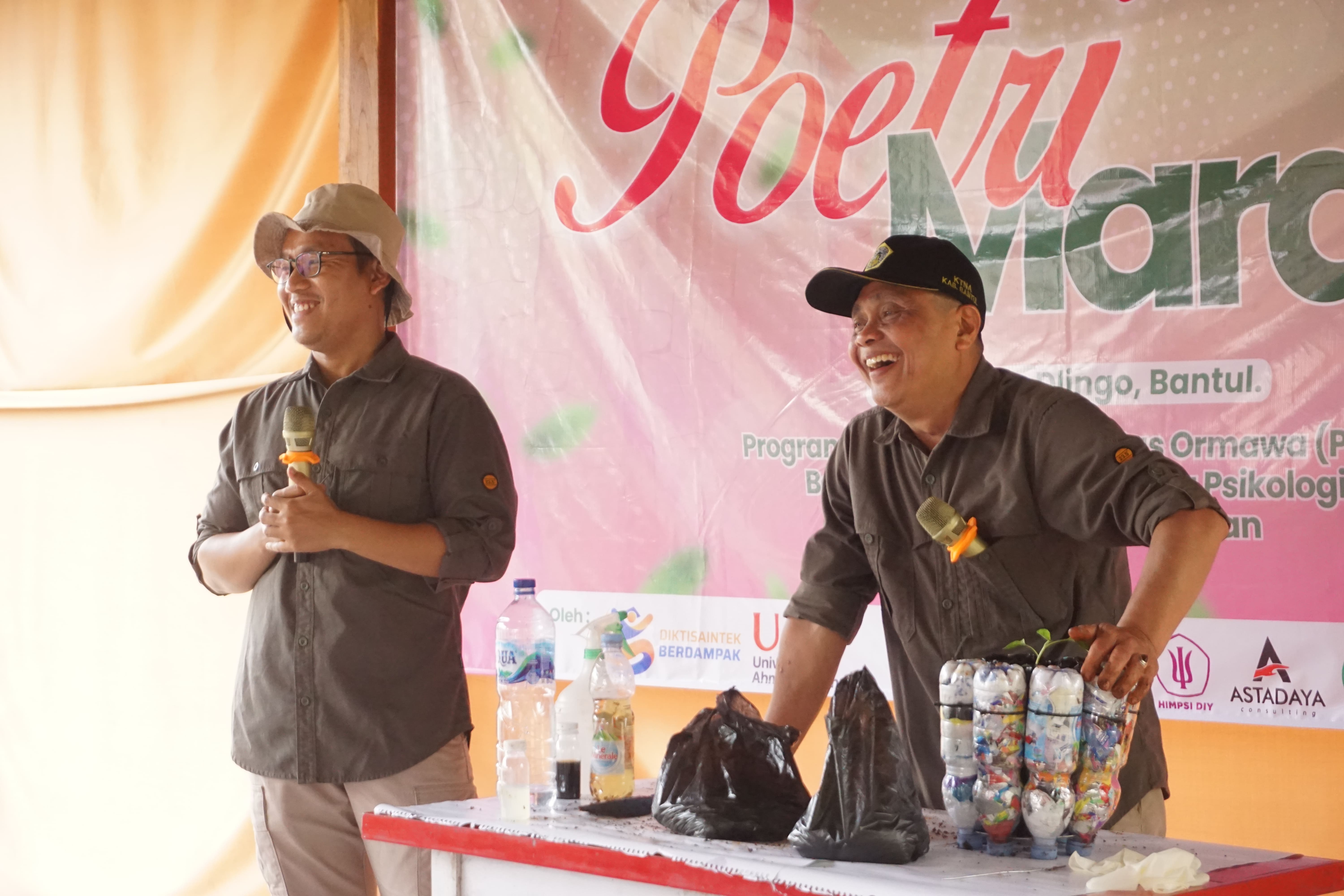 Pemateri dari Balai Penyuluh Pertanian (BPP) Kecamatan Dlingo (Sumber: Dokumen Pribadi)