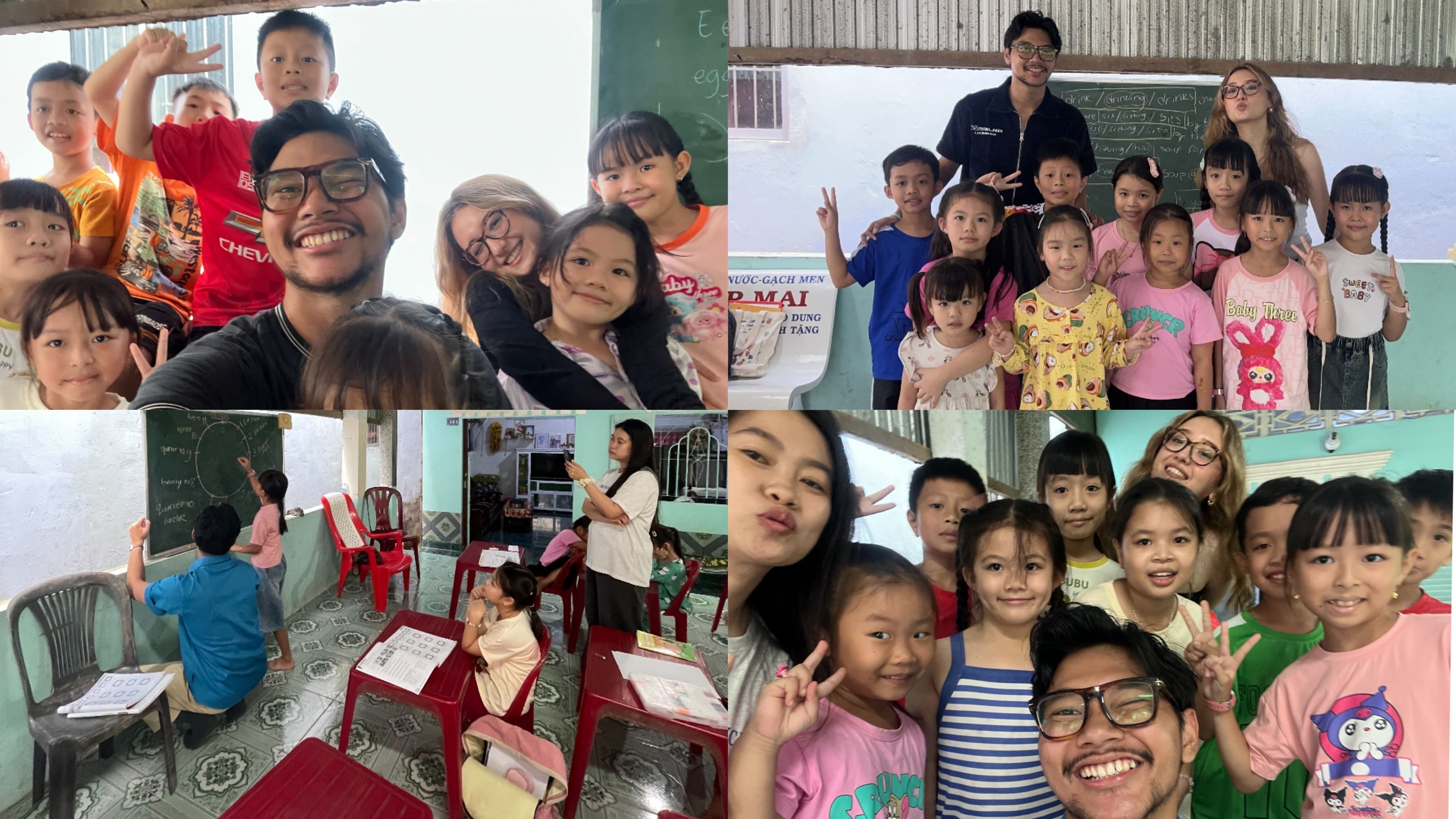 Dokumentasi Ojan saat Mengajar Kursus Bahasa Inggris