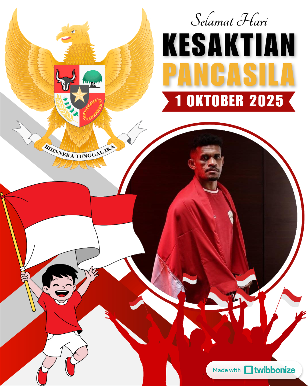 Twibbon Hari Kesaktian Pancasila