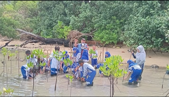 Edukasi Mangrove | Foto: instagram/mangrovepandangtakjemu