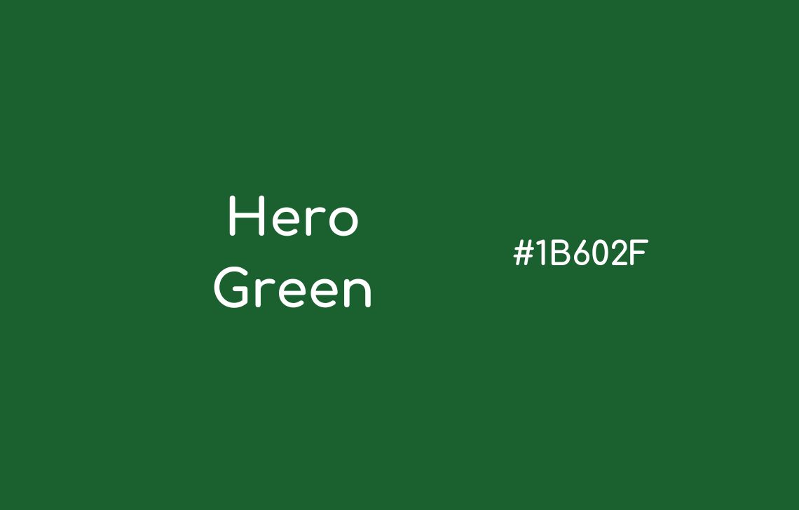 kode warna hero green