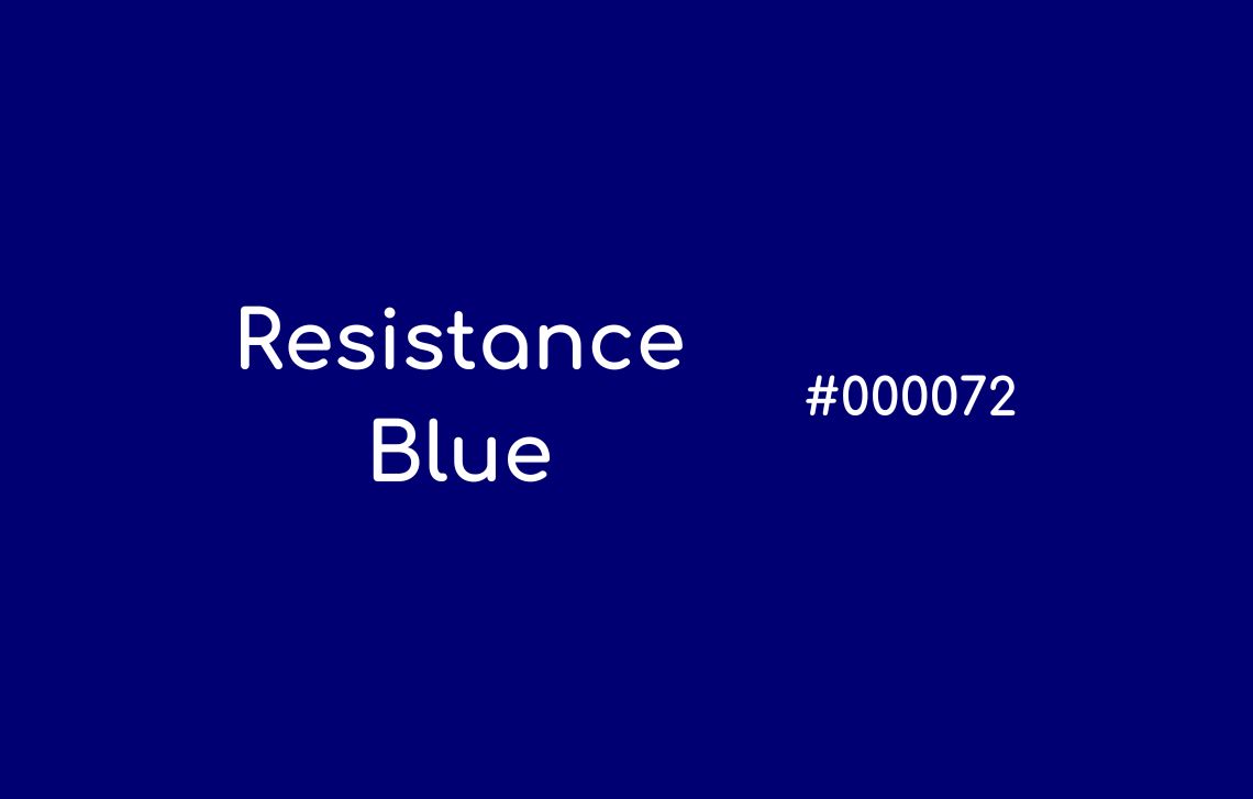 kode warna resistance blue