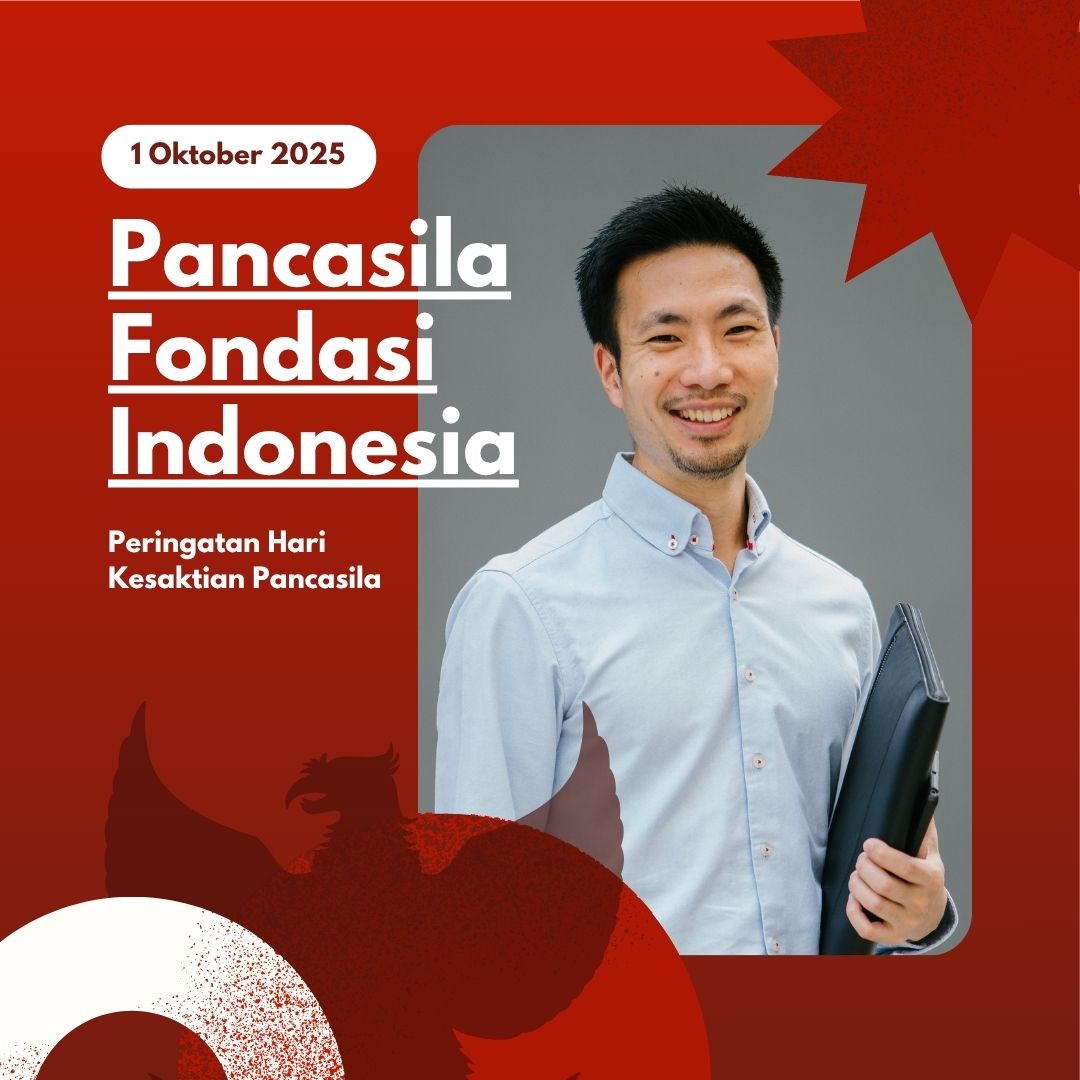 Twibbon Hari Kesaktian Pancasila Simpel Merah Putih