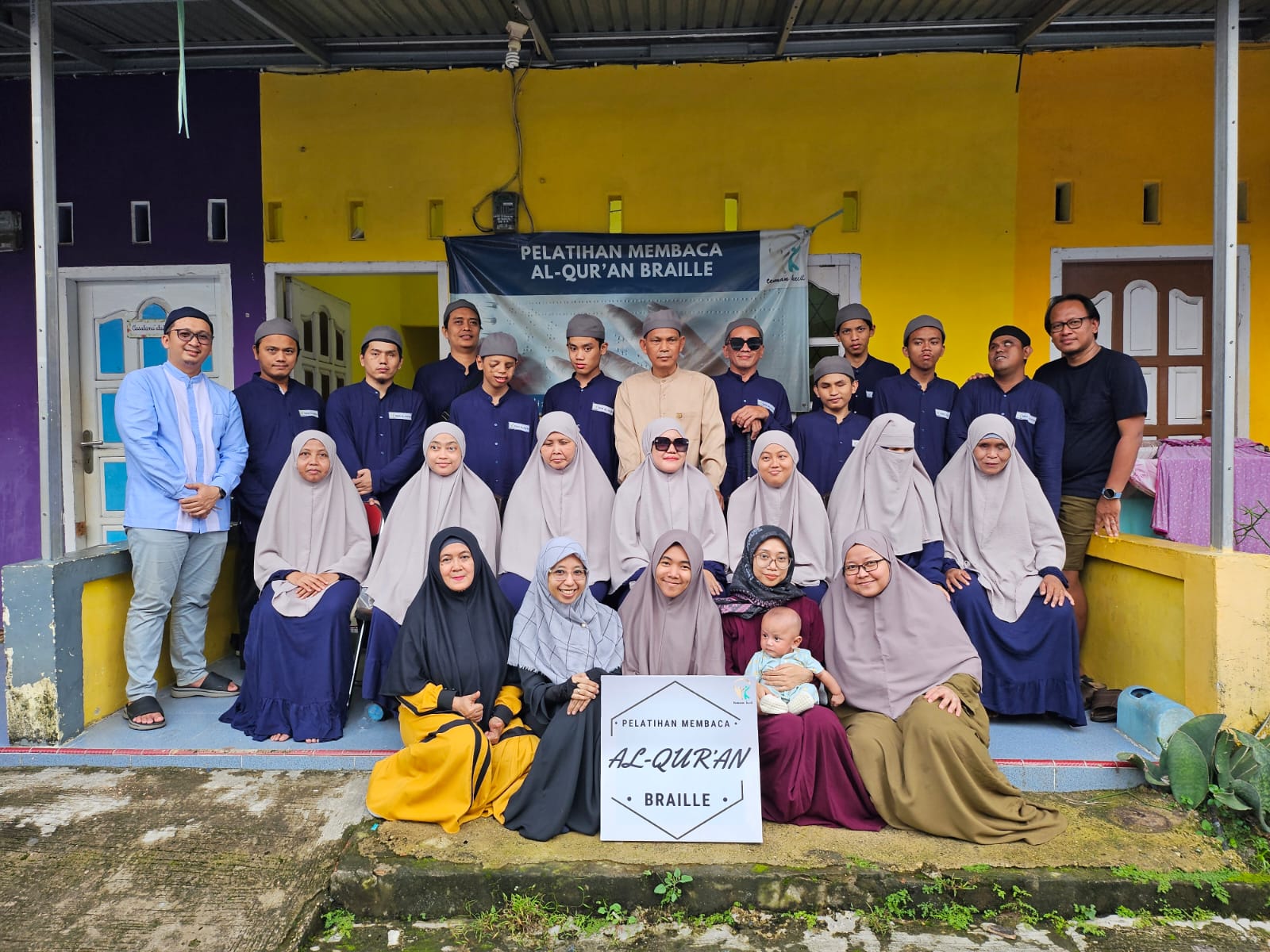 Pelatihan Membaca Al-Quran Braille Ambung Harsa