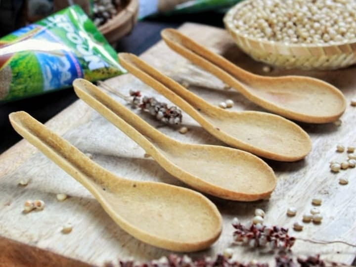 Salah satu produk PT. Yant Sorghum, Sendok Edible| Foto: (Instagram Yant Sorghum)