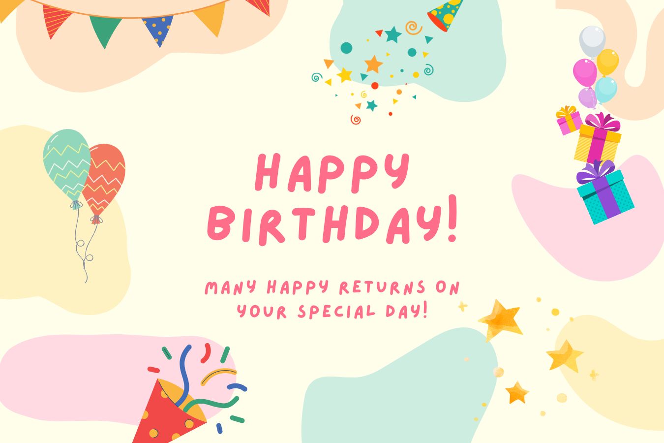 Ucapan Many Happy Returns