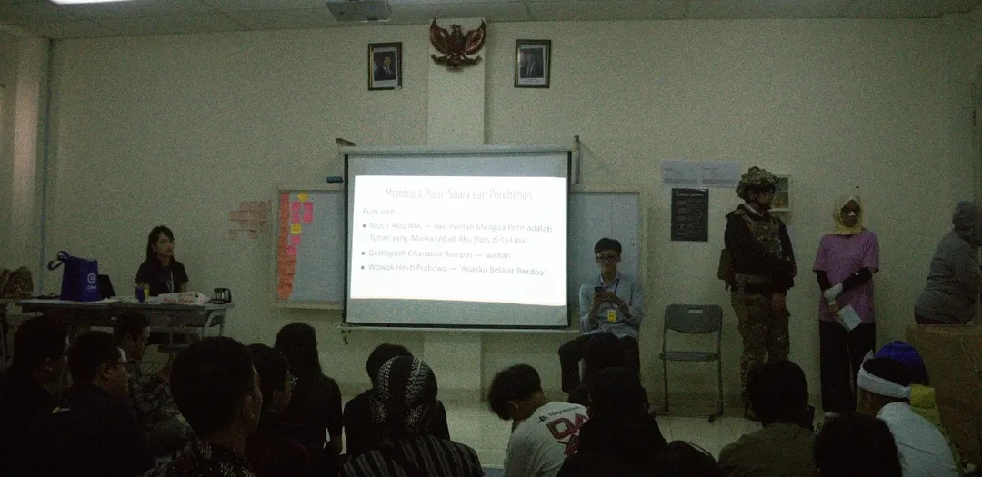 Moch Aldy MA pada saat pemaparan | sumber: Dok. Moch Aldy MA