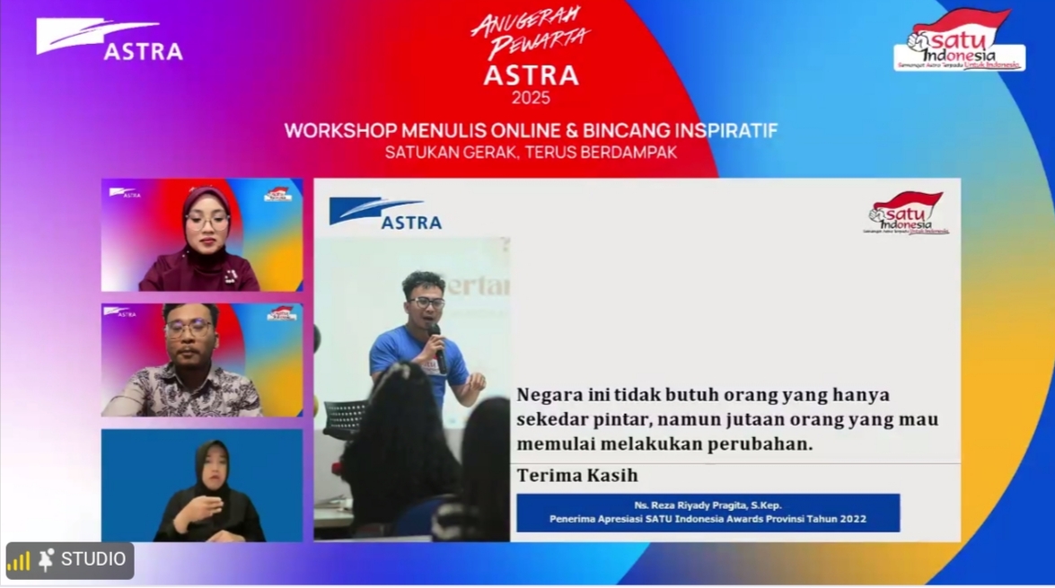 Ns. Reza Riyadi Pragita, S.Kep | Foto: Dokumentasi Pribadi 