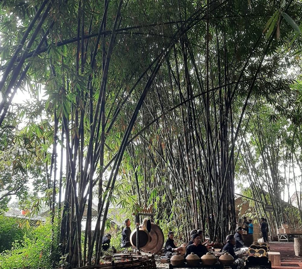 Suasana Pasar Papringan di Tengah Hutan Bambu