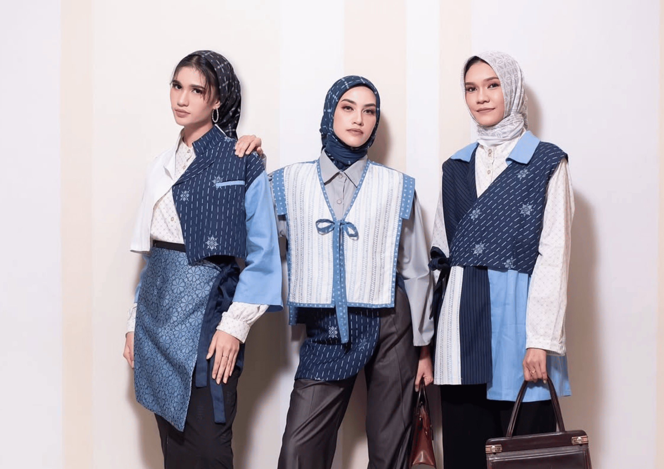 songket deli dalam busana modern