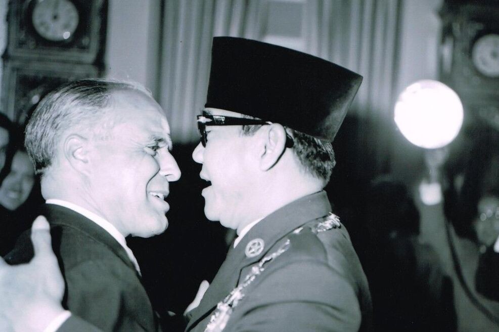 Soekarno dan Habib Bourguiba 1960 di Tunisia | Kemlu RI