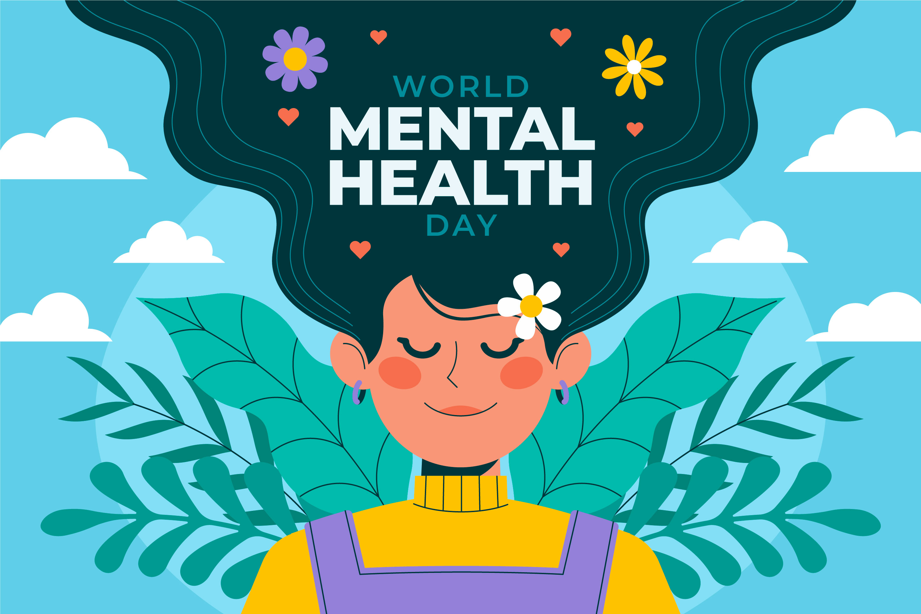 Gambar Peringatan Hari Kesehatan Mental Sedunia, 10 Oktober 2025 dan Sejarah Singkat | Sumber: Freepik.com