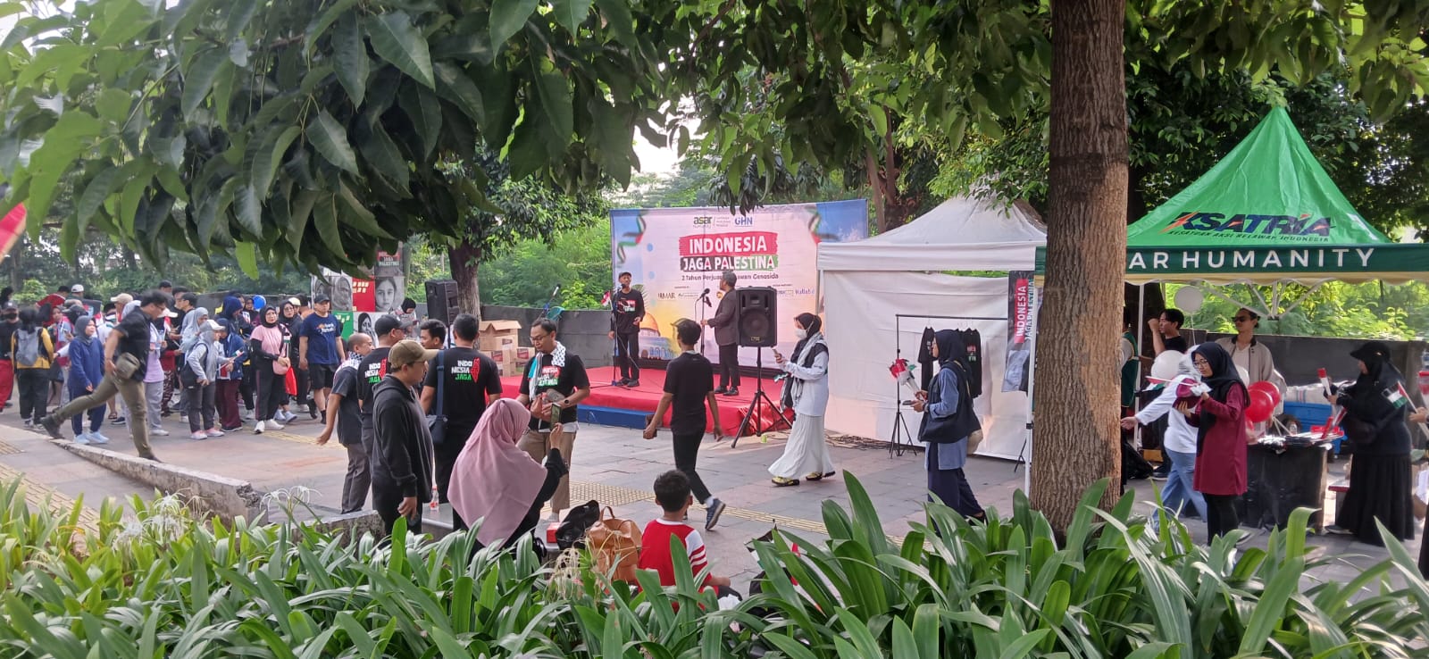 Acara donasi sosial, salah satu contoh kegiatan di HBKB Jakarta.