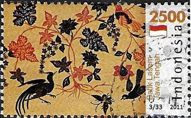 Contoh Stampel Batik Lasem