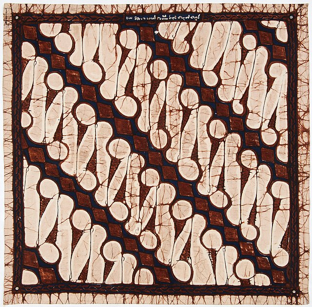 Contoh kain Batik Parang