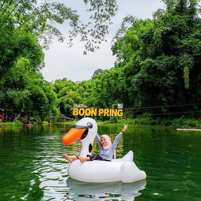 Wisata unggulan Boon Pring di Desa Sanankerto | Foto: (Website | Desa Wisata Sanankerto).