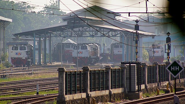 Depo Kereta Api Cipinang Terbesar di Indonesia | WikimediaCommons/Ikko Haidar Farozy