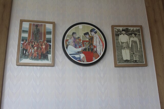 koleksi foto biografi di Museum Jamin Ginting