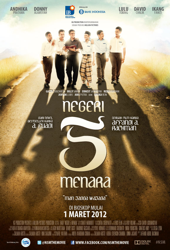 poster film Negeri 5 Menara