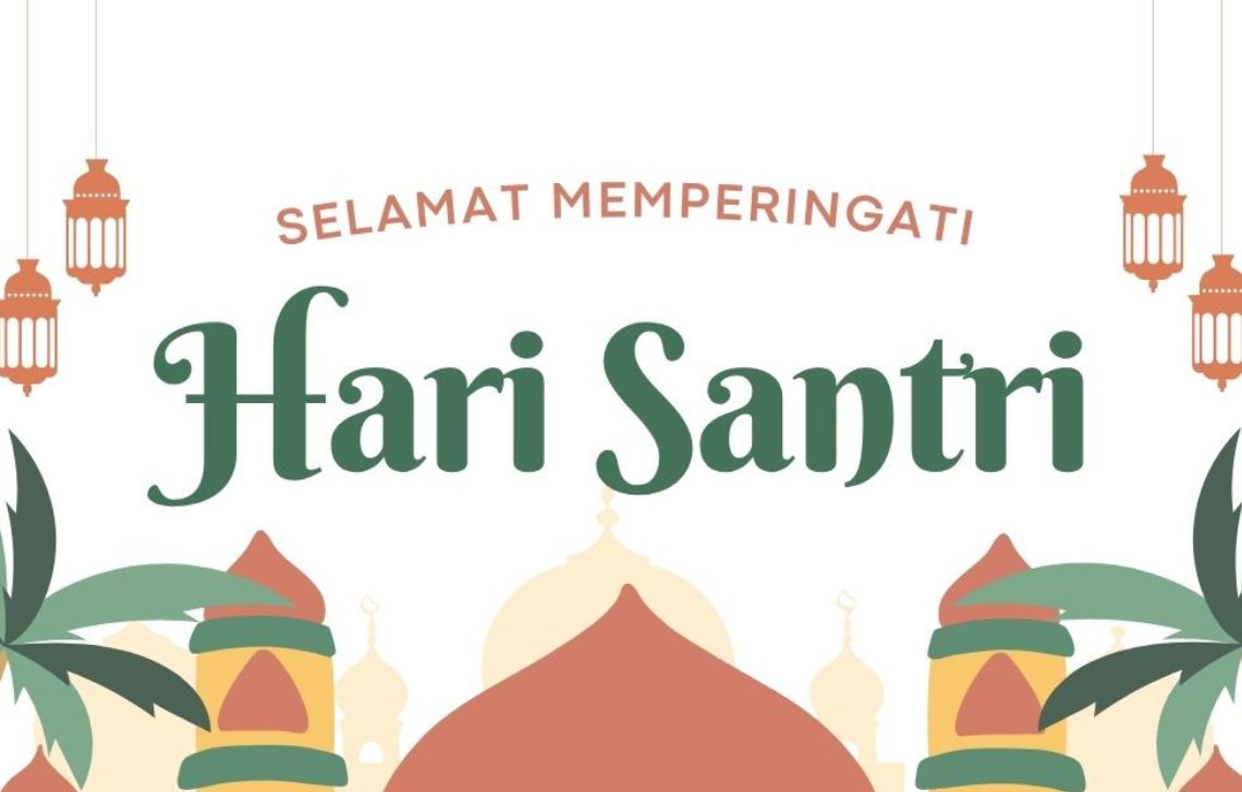 poster Hari Santri Nasional (HSN) 2025