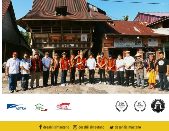 Desa Sejahtera Astra Hilisimaetano, Nias | Foto: Instagram/@desamilisimaetano