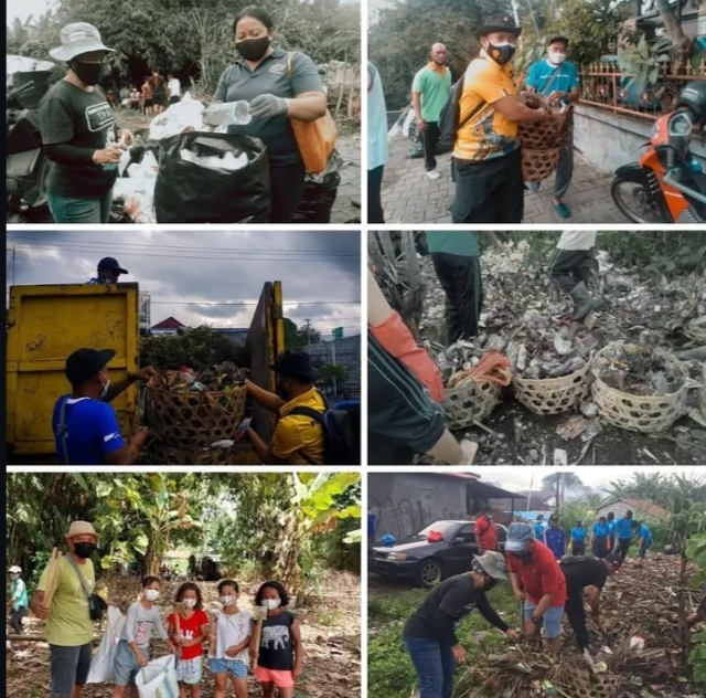 Pengelolaan Sampah di KBA Tegeh Sari, Bali | Foto: Instagram/@kbategehsari