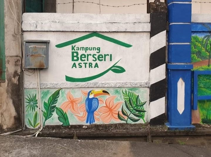Mural di KBA Sungai Jawi | Foto: instagram/@kba_sungaijawi