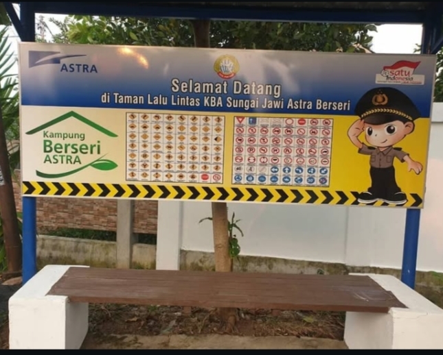 Taman Berlalu lintas Aman di KBA Sungai Jawi | Foto: instagram/@kba_sungaijawi