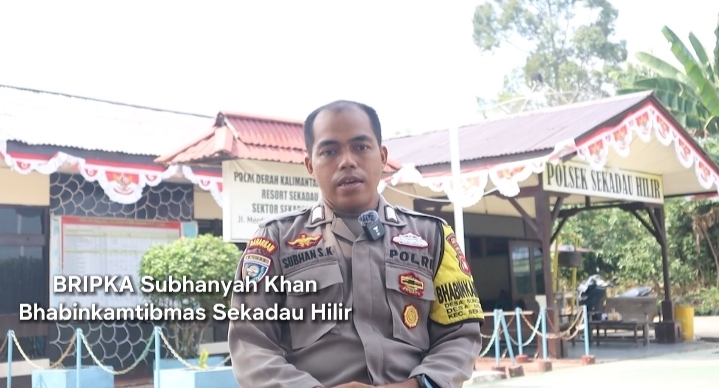 BRIPKA Subhan Syah Khan penggagas Komunitas Pejuang Darah Sekadau | Foto: Dokumentasi Pribadi via Policetube.com