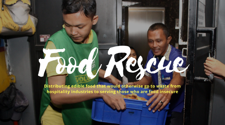 Kegiatan Food Rescue oleh Garda Pangan