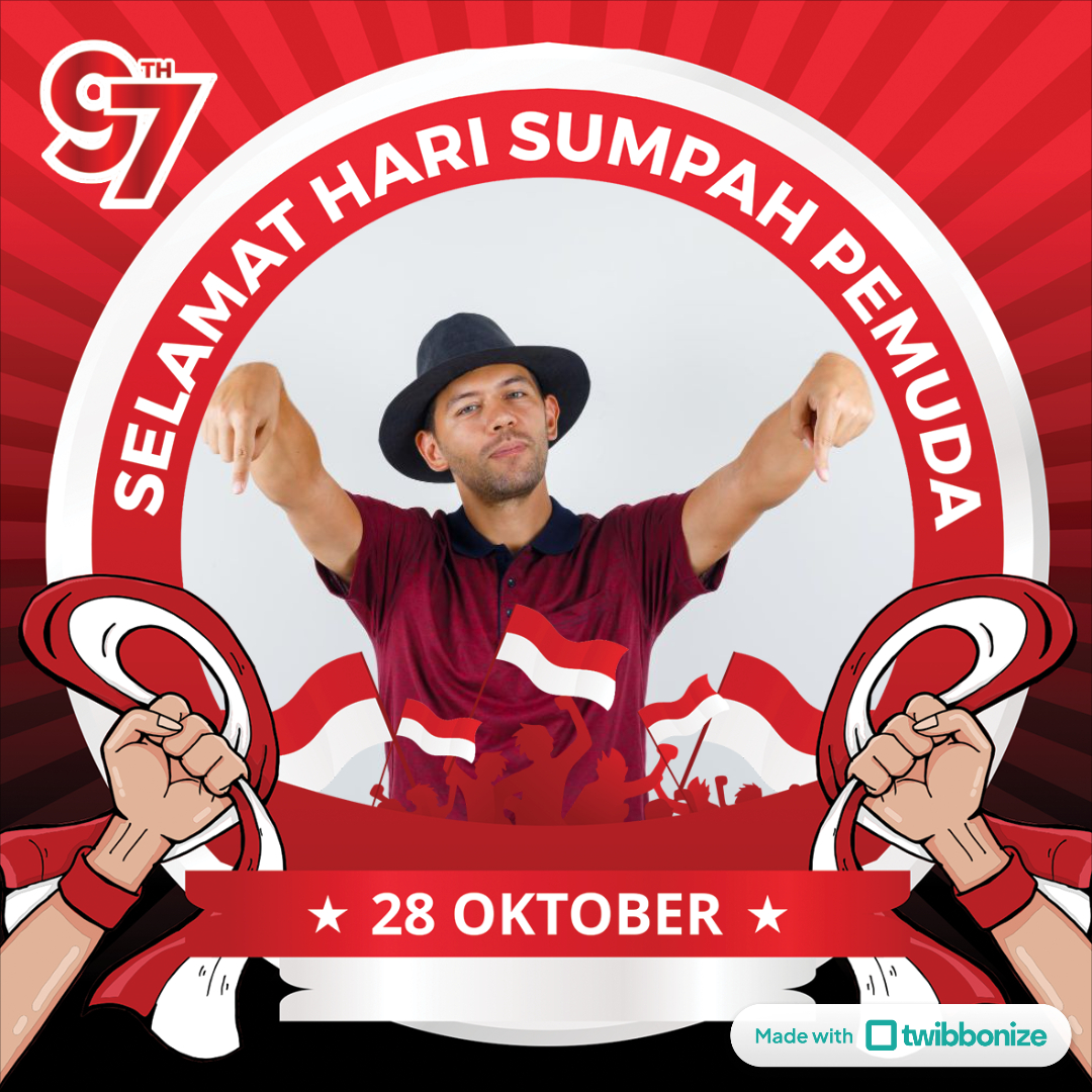 Link Twibbon Hari Sumpah Pemuda 2025 dari Twibbonize (3) Link Twibbon Hari Sumpah Pemuda 2025 dari Twibbonize (3)