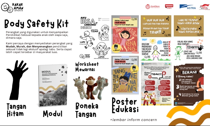 Body Safety Kit Kakak Aman Indonesia | Webinar Good Movement GNFI dengan menghadirkan Hana Maulida sebagai narasumber penerima SIA 2024 bidang pendidikan