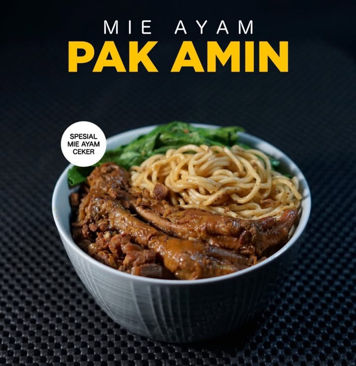 Konten eye catching Mie Ayam Pak Amin | Instagram Tukoni Id 