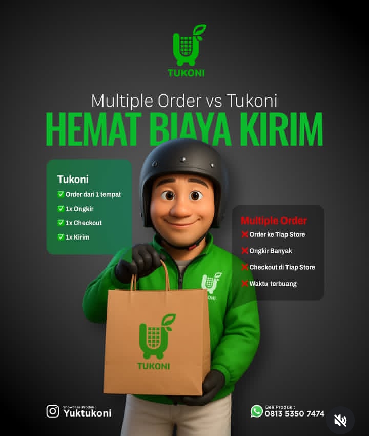 Kemudahan Tukoni | Instagram Tukoni Indonesia 