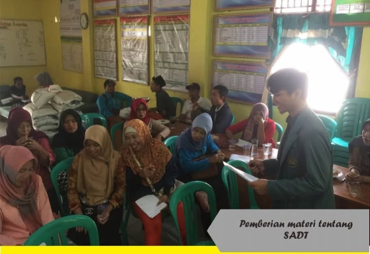 Potret pelatihan dan penyuluhan Sediaan Apusan Darah | Instagram BOM Passion