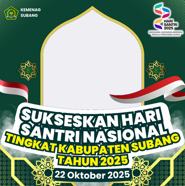 twibbon HSN 2025 Kemenag