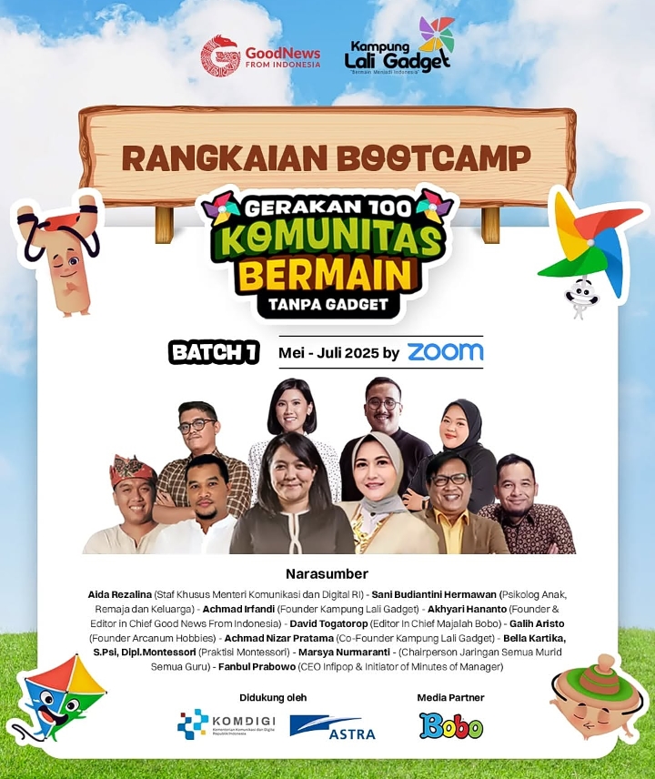 Salah satu jejaring kolaborasi Kampung Lali Gadget dengan komunitas lain | Instagram Kampung Lali Gadget