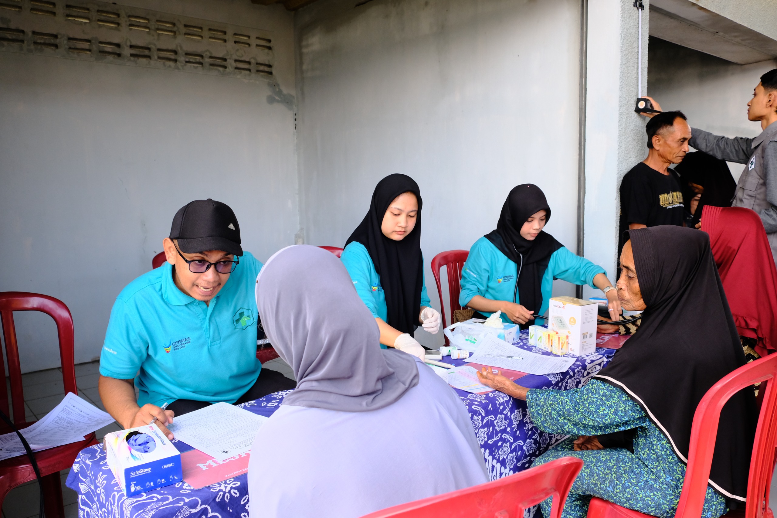Kegiatan Cek Kesehatan Bersama Puskesmas Nawangan
