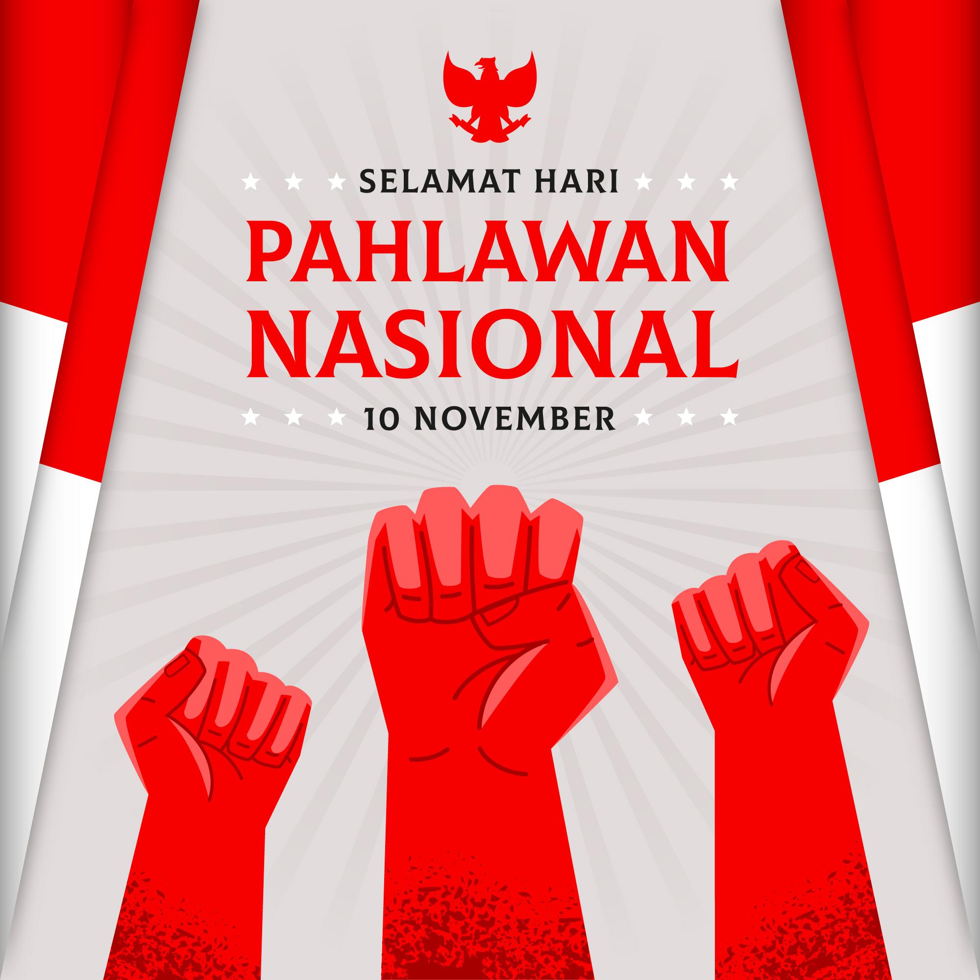 Poster Hari Pahlawan Nasional 2025 Bertema Perjuangan untuk Anak SD | Sumber: Freepik Poster Hari Pahlawan Nasional 2025 Bertema Perjuangan untuk Anak SD | Sumber: Freepik
